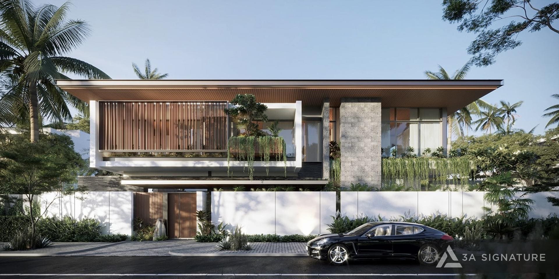 Balance villa kien truc biet thu hien dai tropical modern 2