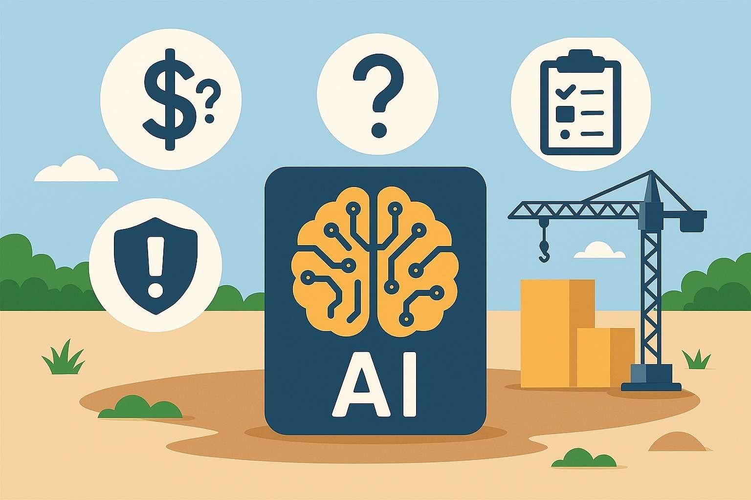 AI Trong Quản Lý Thi Công - Trí Tuệ Nhân Tạo Thay Đổi Tiến Độ Ra Sao? 3 Giải pháp AI trong quản lý thi công và kiểm soát rủi ro