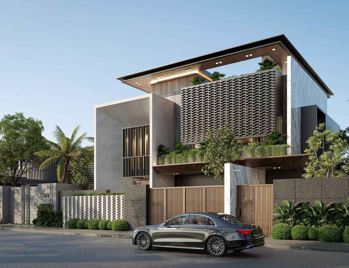 Kiểm tra ngoại thất trong quá trình bàn giao nhà cuối năm