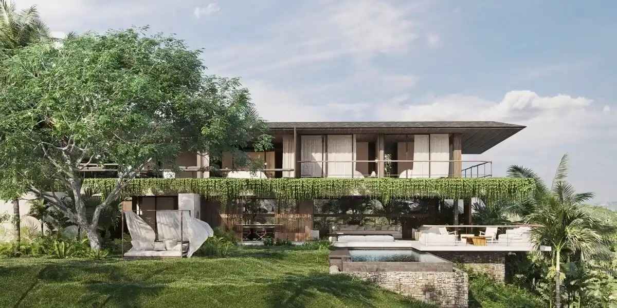 Biệt thự nghỉ dưỡng ven đô giữa thiên nhiên rợp bóng cây
