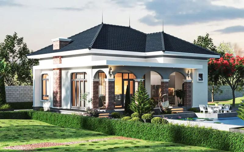 Hệ Thống Cấp Thoát Nước : Đẹp, Sạch, Không Lo Nghẹt 2 biệt thự nhà vườn hệ thống cấp thoát nước