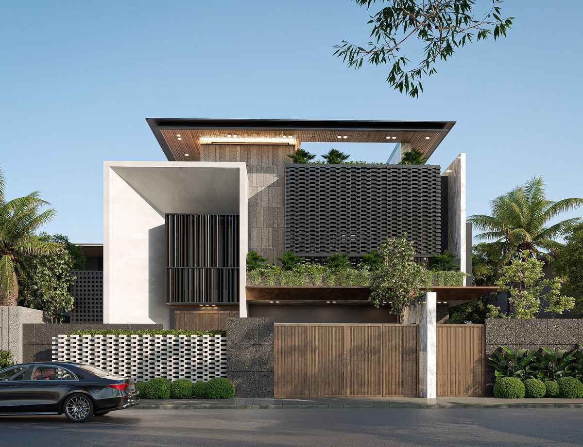 Câu Chuyện Biệt Thự Bền Vững - Trải Nghiệm Thực Tế Từ Gia Chủ 1 kiến trúc biệt thự bền vững hiện đại