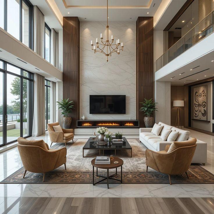 Câu Chuyện Biệt Thự Bền Vững - Trải Nghiệm Thực Tế Từ Gia Chủ 2 phòng khách biệt thự bền vững sang trọng