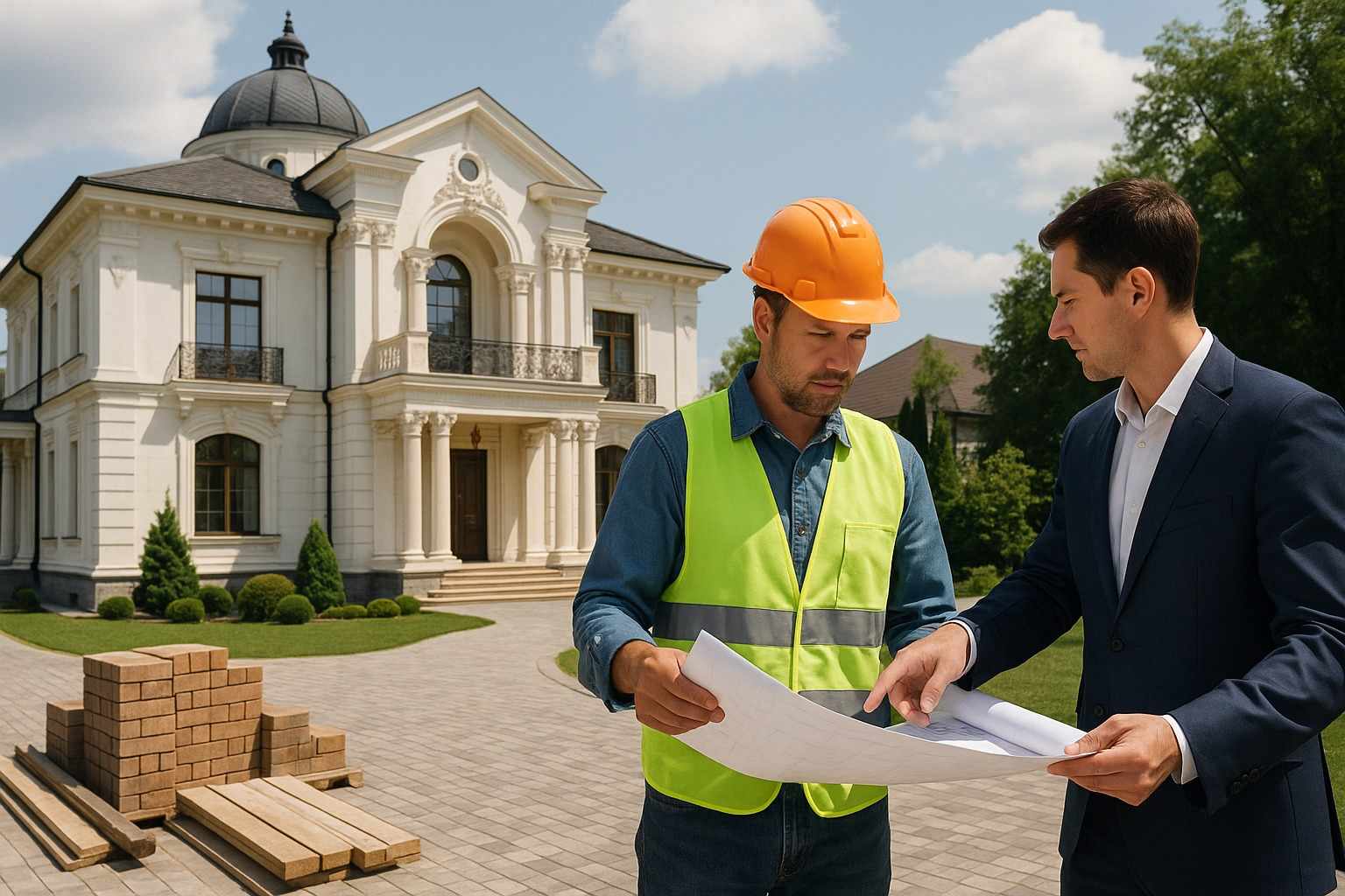 Trao đổi giải pháp chọn vật liệu đúng cho biệt thự