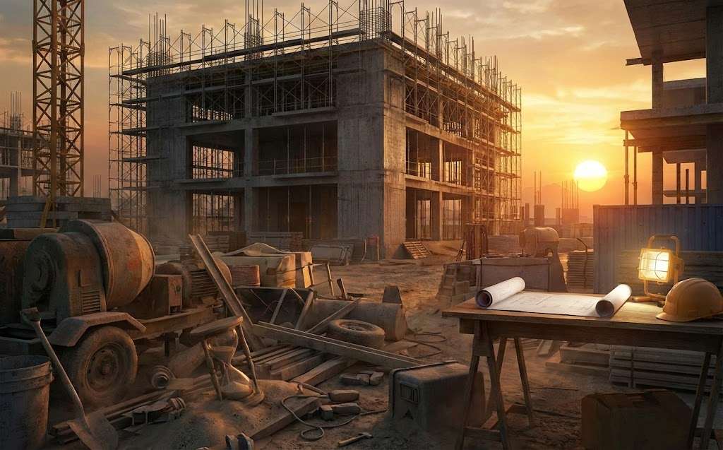 Công trường chậm tiến độ xây dựng cuối năm tại dự án lớn