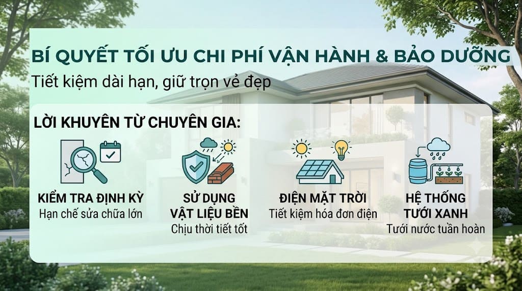 Chi Phí Bảo Trì Biệt Thự Mỗi Năm Là Bao Nhiêu? Dự Toán Chi Tiết Cho Gia Chủ 4 chi phi bao tri biet thu moi nam 3