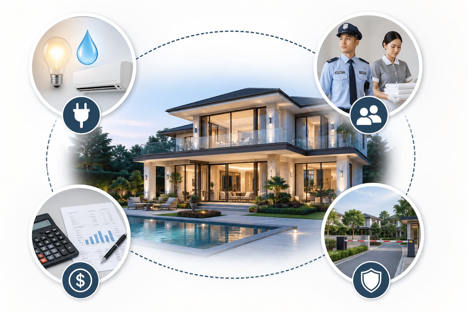 Chi Phí Bảo Trì Biệt Thự Mỗi Năm Là Bao Nhiêu? Dự Toán Chi Tiết Cho Gia Chủ 2 chi phi bao tri biet thu