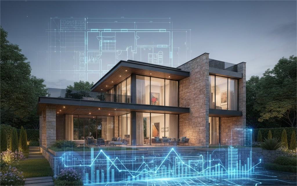 Chi phí xây biệt thự cao cấp trong quá trình thi công thực tế