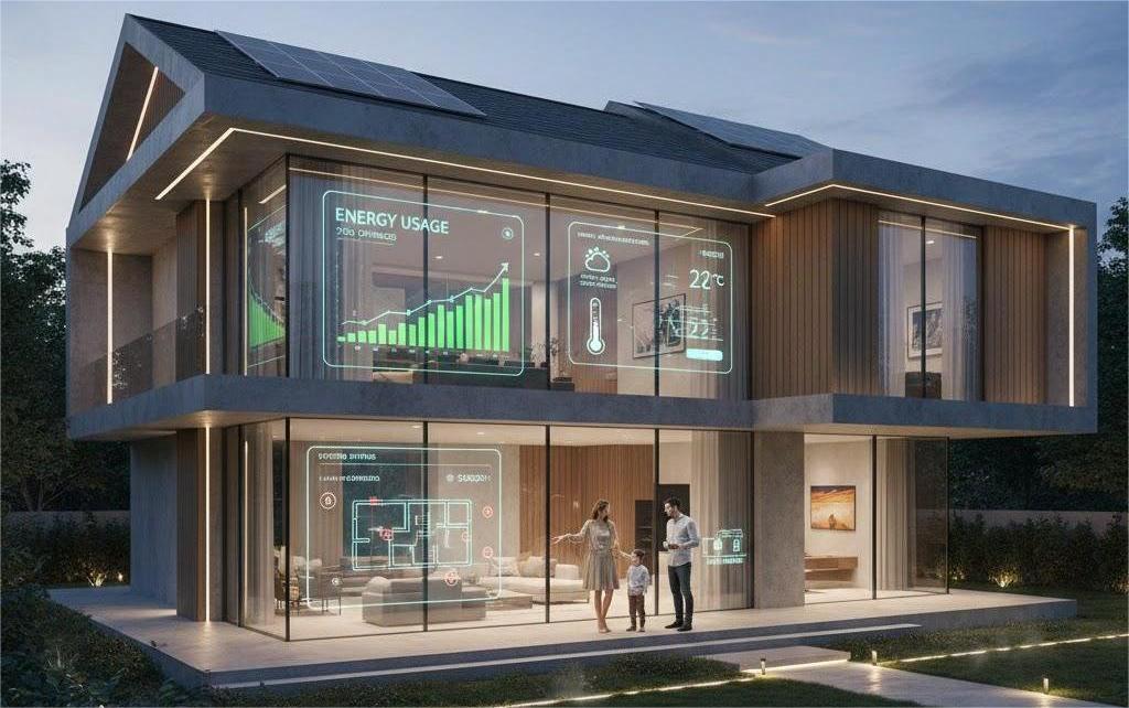 Công Nghệ Biệt Thự Cao Cấp Quyết Định Chất Lượng Sống Và Vận Hành Công Trình 3 Công nghệ biệt thự cao cấp kết nối điều khiển không gian sinh hoạt