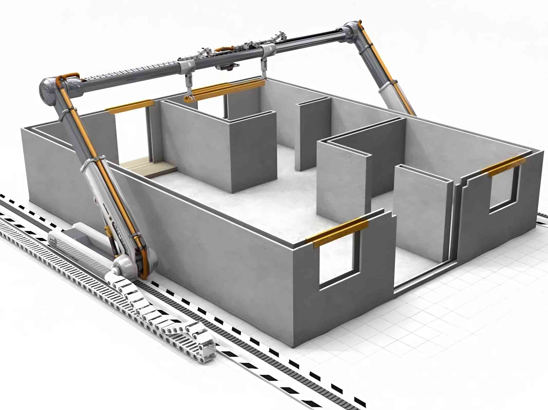 Công Nghệ In 3D Trong Xây Dựng: Tối Ưu Tường Nhà Và Vật Trang Trí 4 Mô hình in 3D nhà ở bằng robot xây dựng tự động