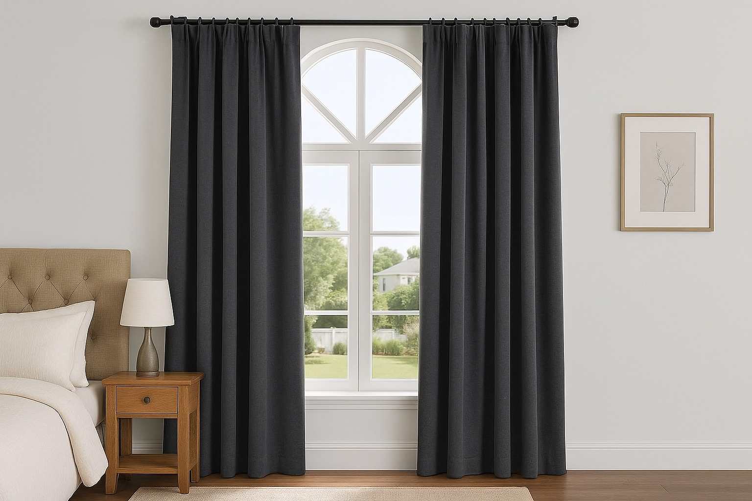 Cách Âm Hiệu Quả Và 9 Giải Pháp Cách Âm Cho Nhà Ở Hiện Đại 2 Giải pháp cách âm cho cửa sổ bằng rèm dày