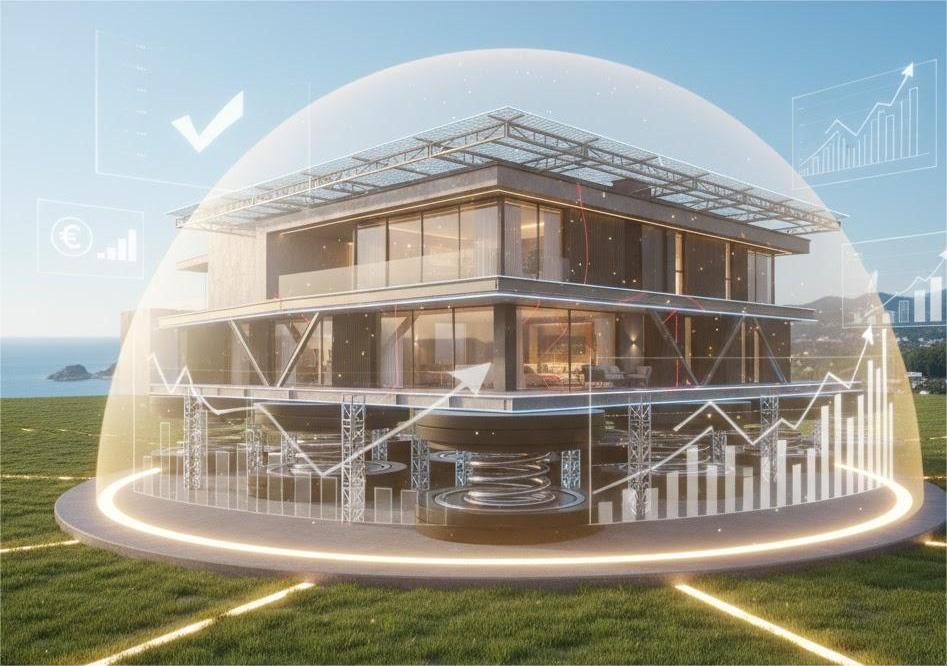 Giải Pháp Chống Động Đất Biệt Thự - Khi Nền Móng Biết “Thở” 4 Giải pháp chống động đất biệt thự