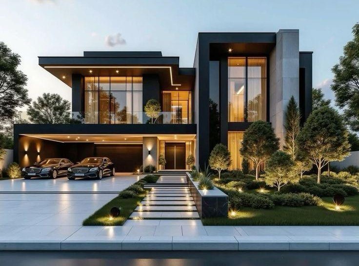 Giải Pháp Xây Dựng Biệt Thự Tiết Kiệm Mà Vẫn Đẳng Cấp 2 Giải pháp xây dựng biệt thự hiện đại kết hợp cảnh quan và ánh sáng thông minh