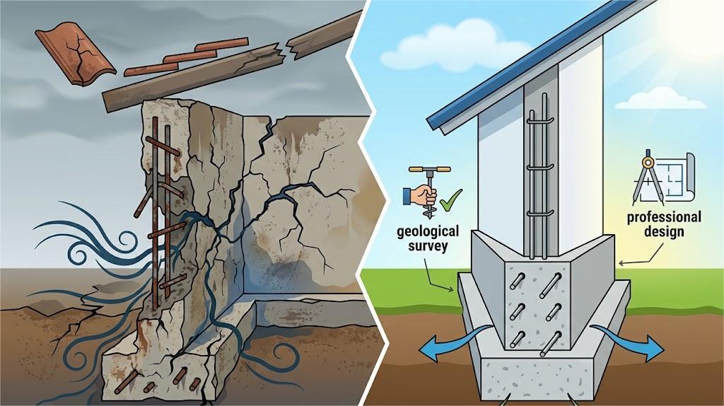 So sánh và xử lý lỗi kết cấu thường gặp
