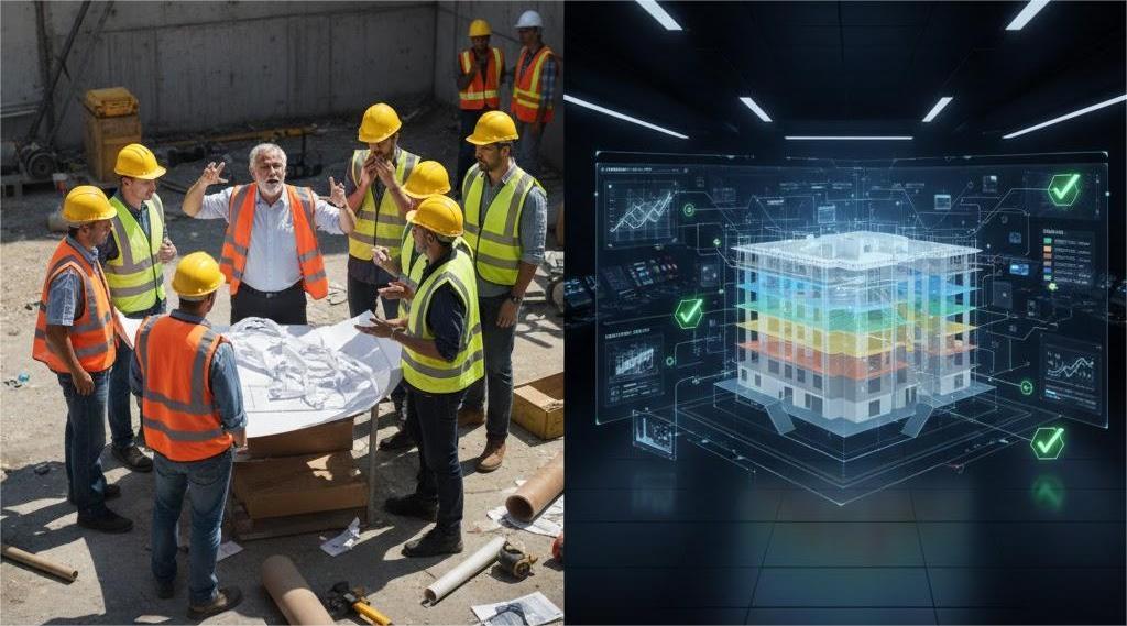 Mô Hình BIM: Giúp Công Trình Giữ Tiến Độ Trong Mùa Cao Điểm 3 Mô hình BIM hỗ trợ phối hợp kỹ sư và nhà thầu thi công