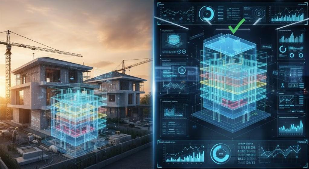 Mô Hình BIM: Giúp Công Trình Giữ Tiến Độ Trong Mùa Cao Điểm 4 Mô hình BIM kiểm soát tiến độ chi phí và chất lượng công trình