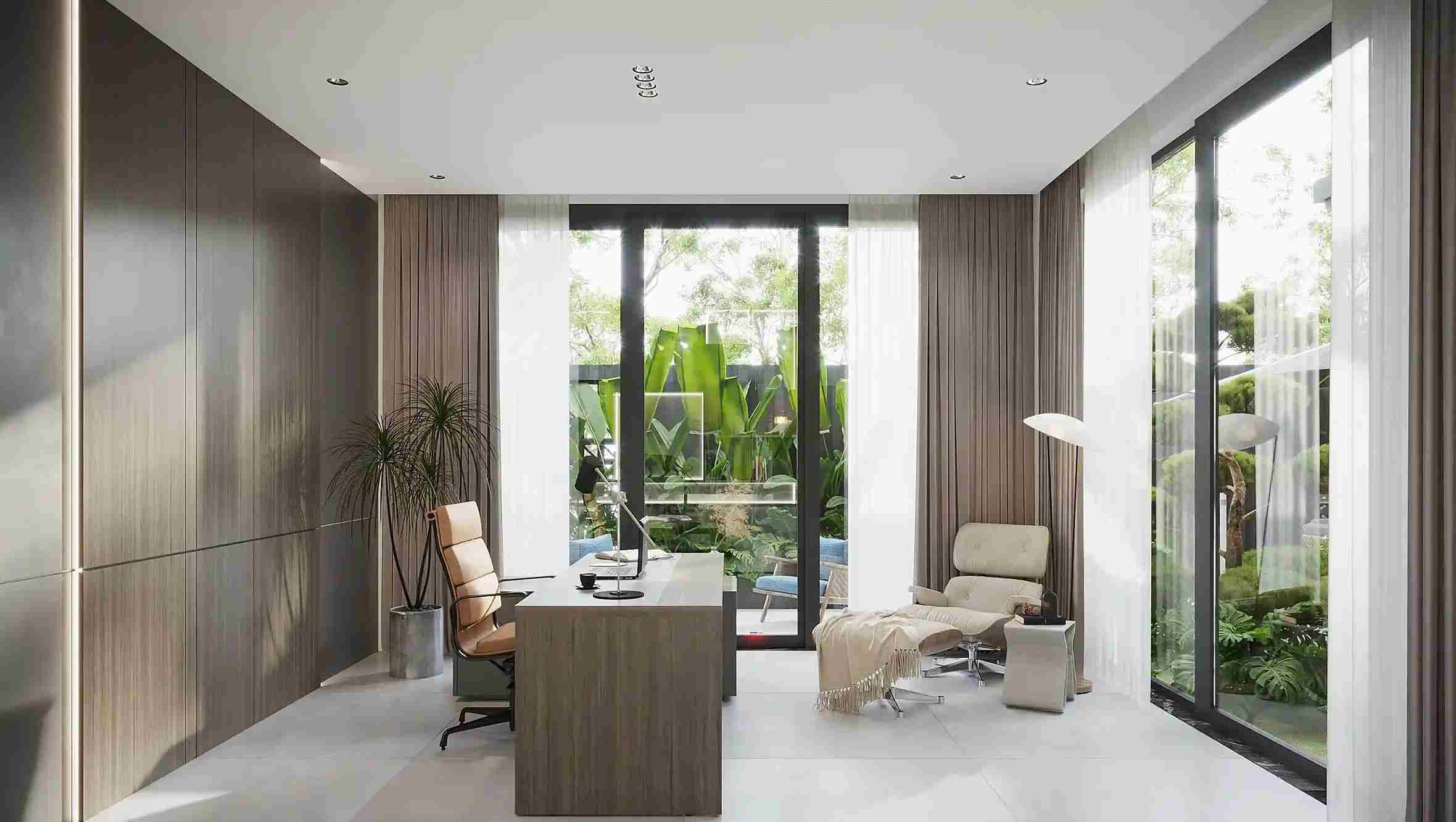 Giải Pháp Chống Thấm Biệt Thự Với Vật Liệu Cao Cấp 4 Chống thấm biệt thự ở phòng làm việc