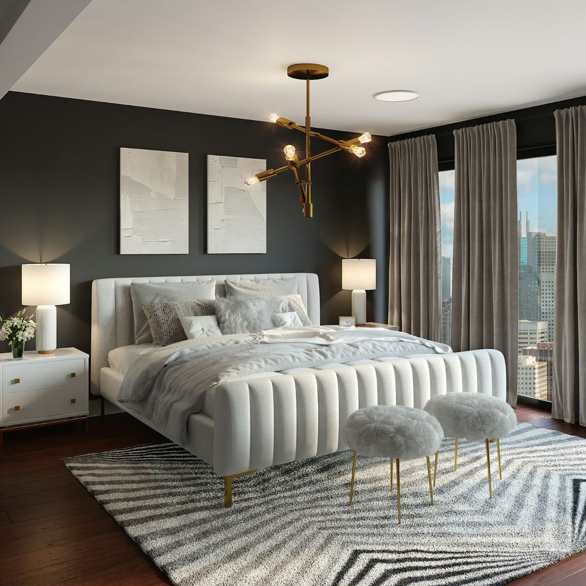 Villa Nghỉ Dưỡng Cho Thuê: 7 Kinh Nghiệm Đầu Tư Sinh Lời 2026 5 Phòng ngủ villa cho thuê với nội thất bền, dễ vệ sinh