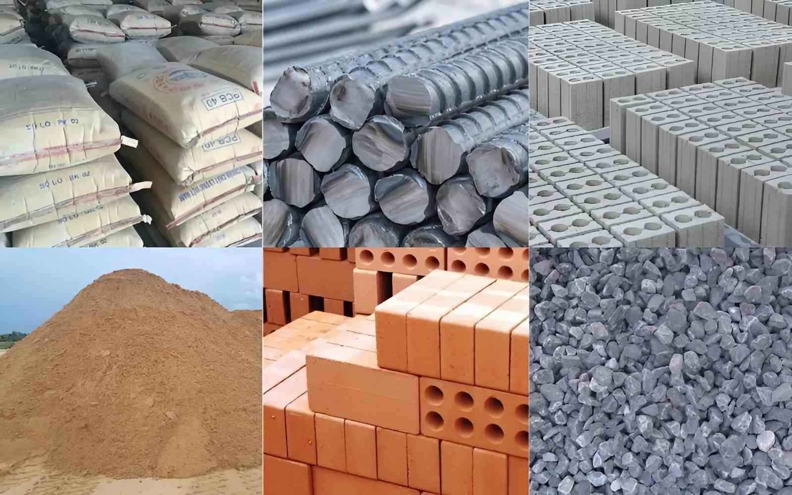 So Sánh Vật Liệu Xây Dựng: Chọn Đúng Ngay Từ Đầu, Tránh Lãng Phí Về Sau 2 So sánh các loại vật liệu xây dựng cơ bản: xi măng, sắt thép, gạch, cát, đá