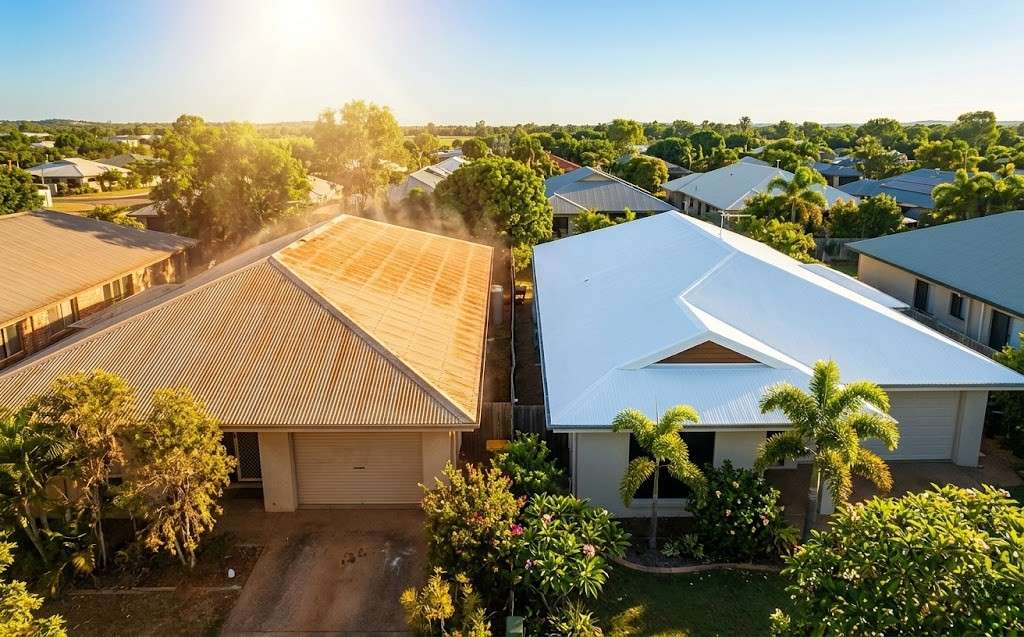 Hiệu quả thực tế của sơn chống nóng mái tôn.