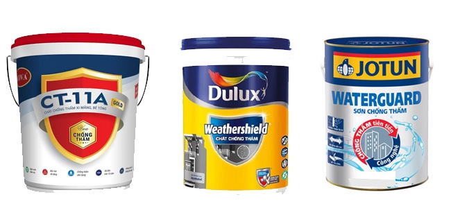 So sánh 3 loại sơn chống thấm: Kova, Dulux, Jotun