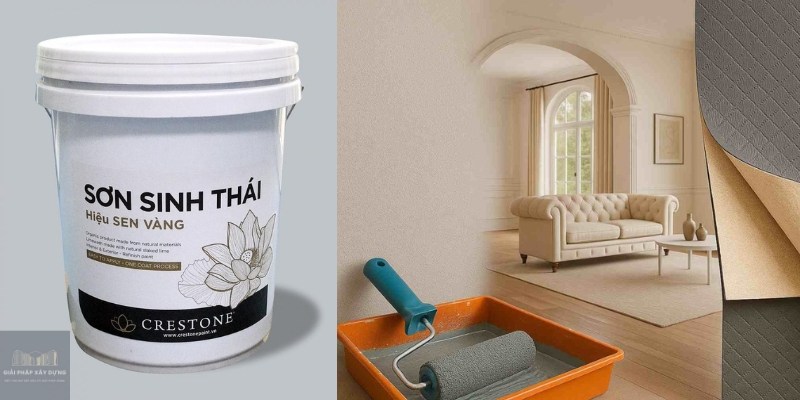Sơn Sinh Thái Cao Cấp – Giải Pháp Sơn Không VOC An Toàn 1 sơn sinh thái nội thất biệt thự