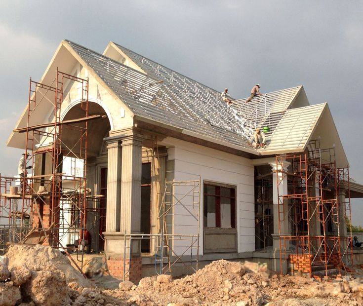 Thi Công Mái Biệt Thự Hiện Đại: Giải Pháp 2 Lớp Chống Nóng 2 giải pháp 2 lớp chống nóng