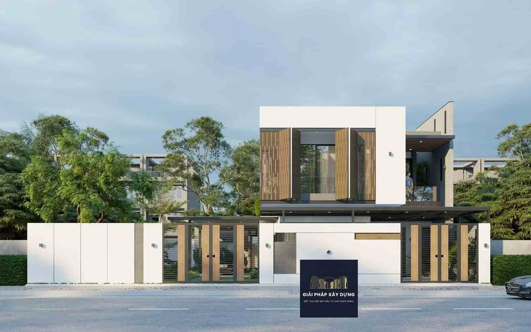 Thiết Kế Nhà Phố Đẹp Với Giải Pháp Không Gian Thông Minh 2 Thiết kế nhà phố đẹp 2 tầng