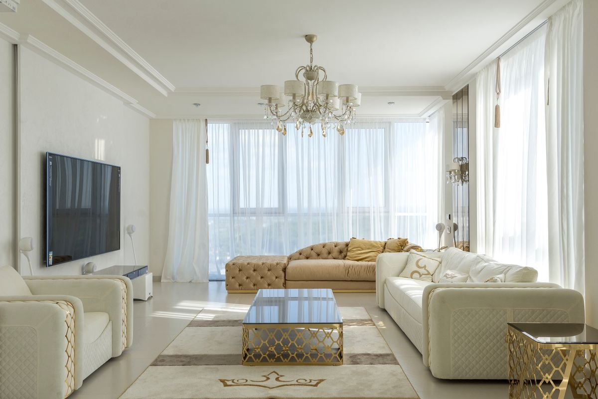 Thiết kế nội thất căn hộ 70m2 với gam màu sáng, tối giản tinh tế