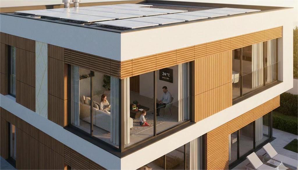 Thông gió và cách nhiệt biệt thự giảm phụ thuộc điều hòa