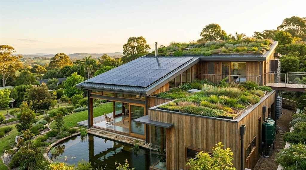 Biệt thự sinh thái đạt chuẩn tiêu chuẩn xây dựng xanh