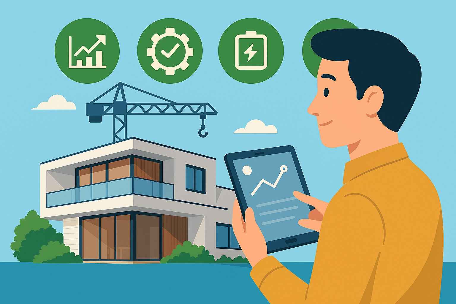 ứng dụng công nghệ trong xây dựng biệt thự thông minh hiện đại