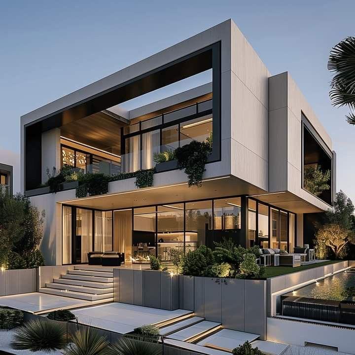 Tường Biệt Thự Nứt Và Giải Pháp Đúng Để Ngăn Ngừa Hiệu Quả 3 Biệt thự kính hiện đại hạn chế tường nứt hiệu quả