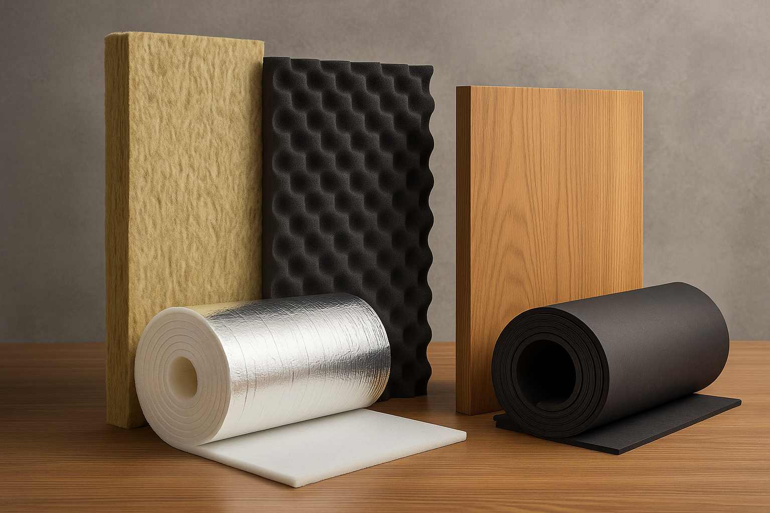 Vật Liệu Cách Âm Hiện Đại Cho Nhà Ở - Tạo Không Gian Yên Bình Giữa Phố 3 Các loại vật liệu cách âm phổ biến cho nhà ở hiện đại