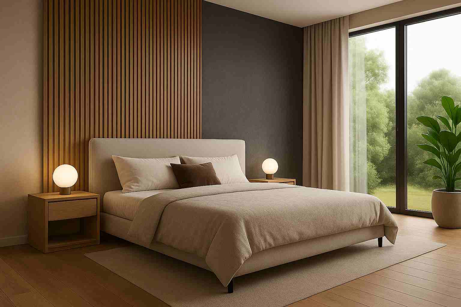 Vật Liệu Cách Âm Hiện Đại Cho Nhà Ở - Tạo Không Gian Yên Bình Giữa Phố 4 Ứng dụng vật liệu cách âm trong phòng ngủ hiện đại