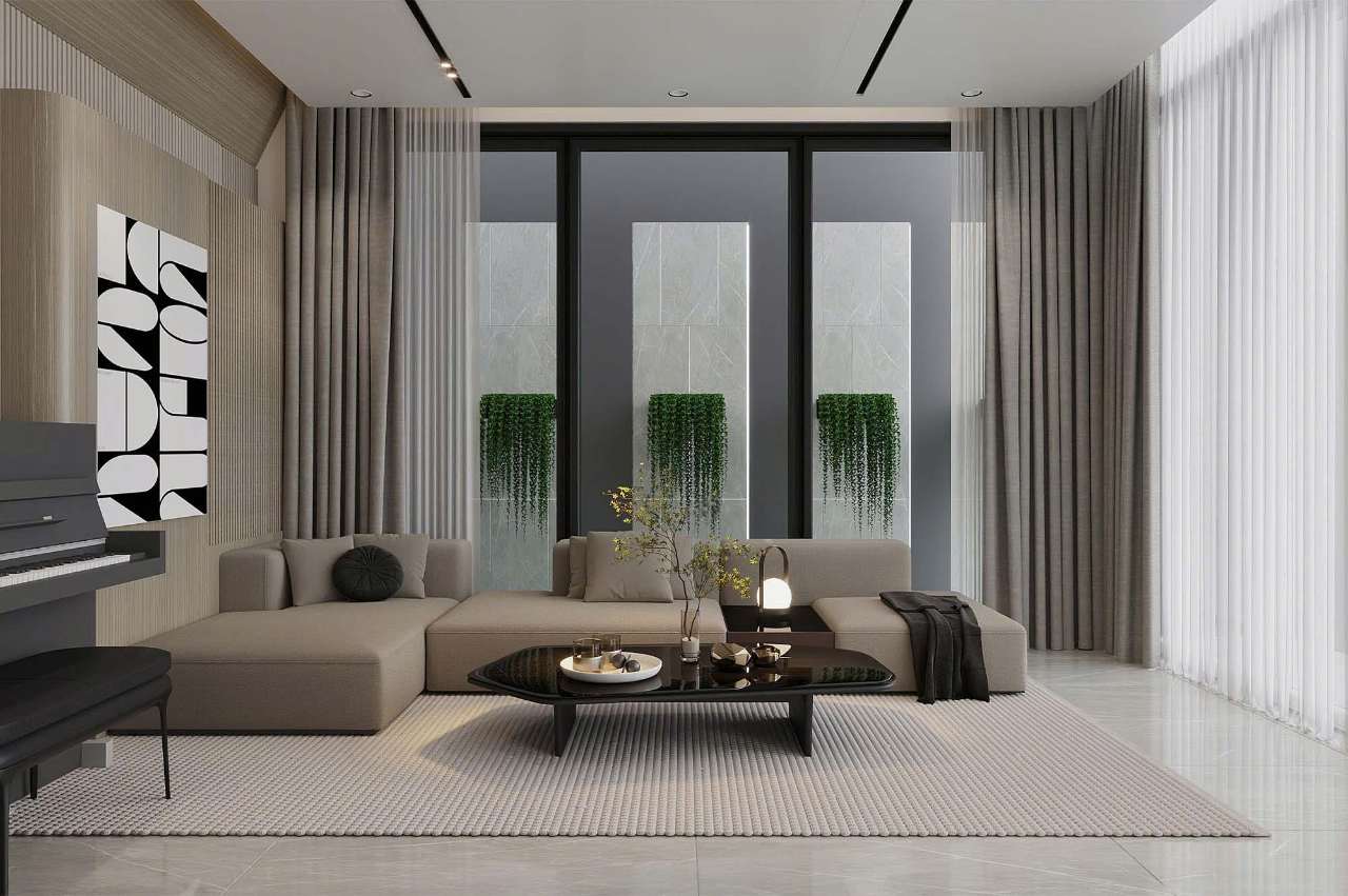 Vật Liệu Chống Thấm Cho Biệt Thự: Bền Vững Từ Móng Tới Mái 2 Bề mặt tường xử lý bằng vật liệu chống thấm