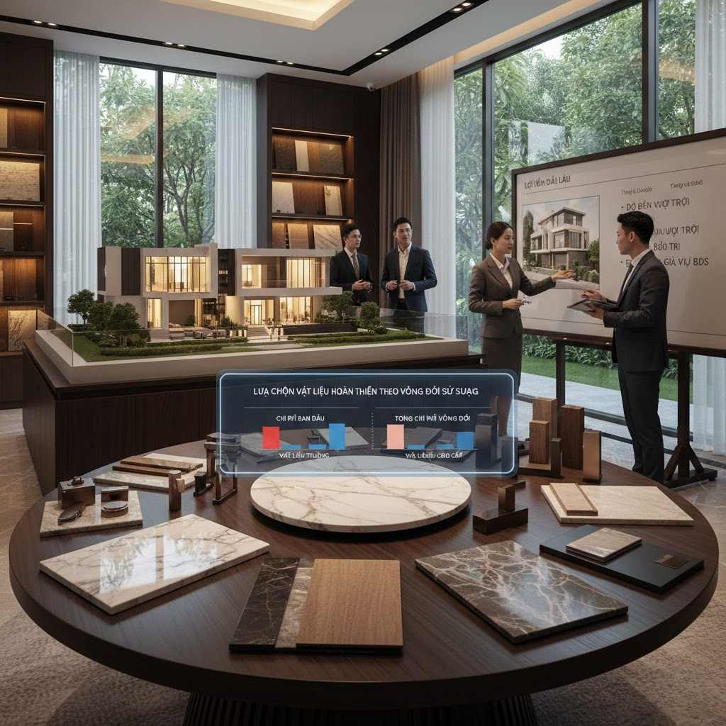 Vật Liệu Hoàn Thiện Biệt Thự Cao Cấp Quyết Định Trải Nghiệm Sống Lâu Dài 3 Vật liệu hoàn thiện biệt thự cao cấp cho không gian sống lâu dài