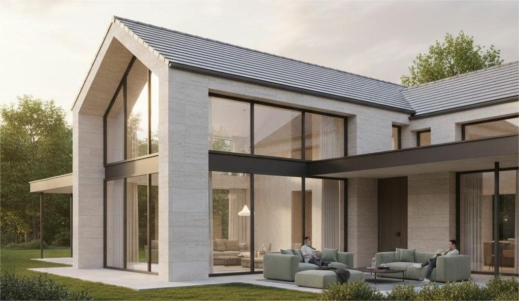 Vật Liệu Hoàn Thiện Biệt Thự Cao Cấp Quyết Định Trải Nghiệm Sống Lâu Dài 4 Vật liệu hoàn thiện biệt thự cao cấp trong giai đoạn thi công thực tế