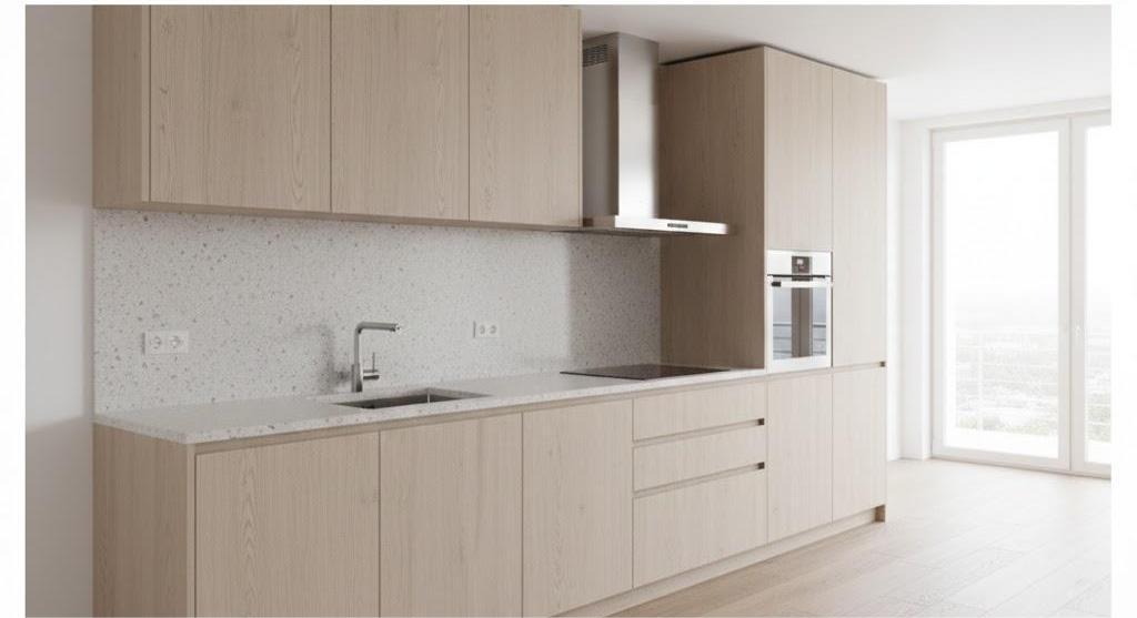 Vật Liệu Nội Thất Tiết Kiệm Chi Phí Giải Pháp Giúp Gia Chủ Tối Ưu Ngân Sách 4 Nhà bếp dùng vật liệu nội thất tiết kiệm chi phí hiện đại