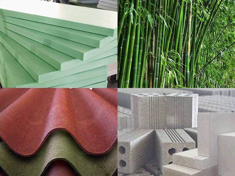 3 Tiêu Chuẩn Xanh Cần Biết Khi Xây Biệt Thự Cao Cấp 3 Vật liệu xanh thân thiện môi trường – xu hướng xây dựng biệt thự bền vững