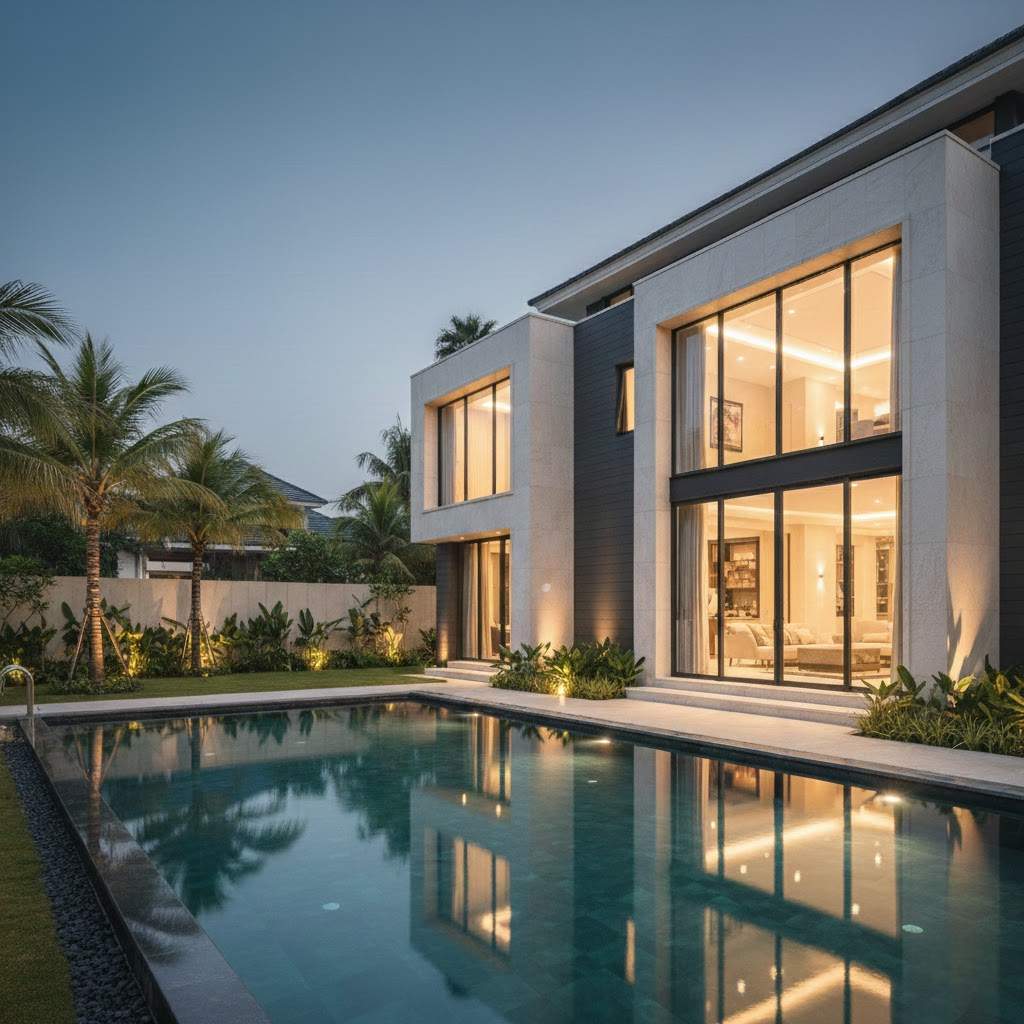 Vật Liệu Xây Dựng Biệt Thự Cao Cấp Quyết Định Giá Trị Công Trình Như Thế Nào 2 Vật liệu xây dựng biệt thự cao cấp cho không gian nội thất