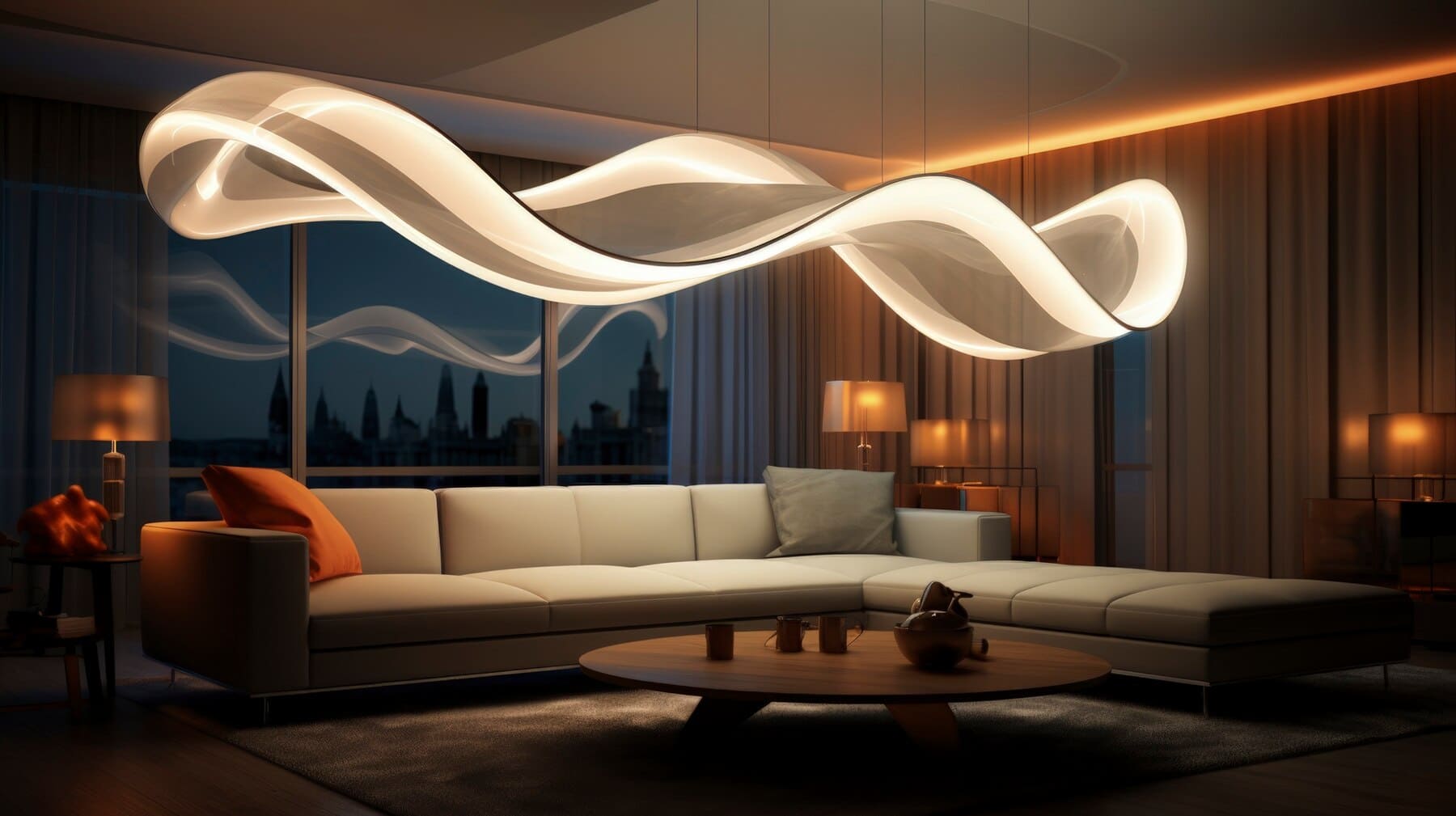 Đèn Led Trang Trí: Chiếu Sáng Mood, Dập Tắt Hoá Đơn Điện! 3 Phòng khách với đèn led trang trí