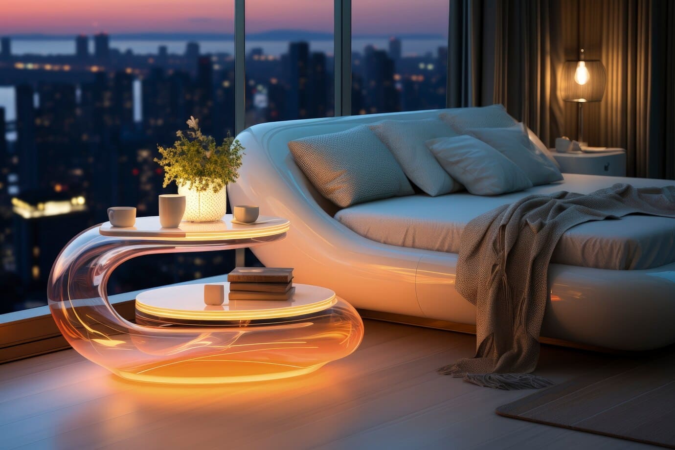 Đèn Led Trang Trí: Chiếu Sáng Mood, Dập Tắt Hoá Đơn Điện! 4 Phòng ngủ trang trí với đèn Led