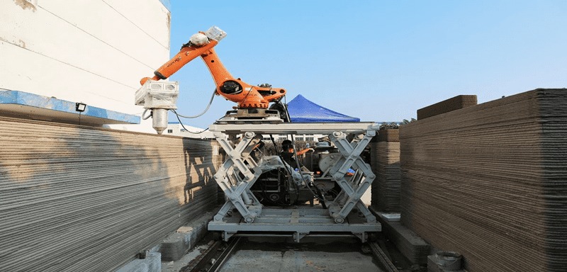 Xây Dựng Thời 5.0: Xu Hướng Công Nghệ Cho Nhà Thông Minh 2 Robot in 3D bê tông là công nghệ tiêu biểu trong xây dựng thời 5.0