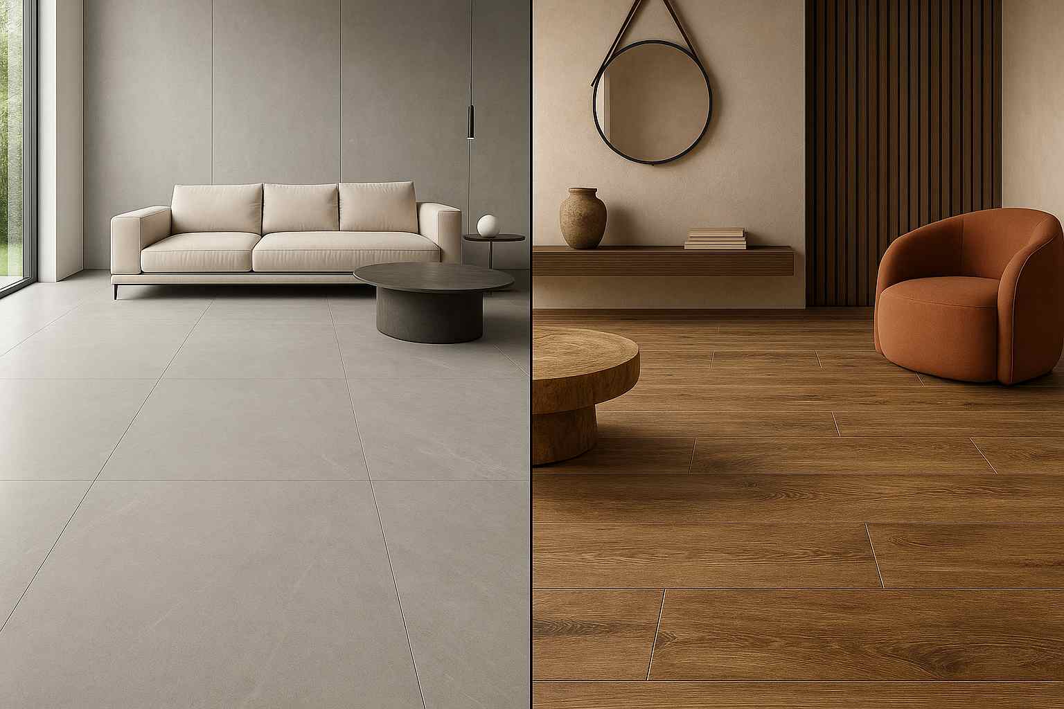 Xu Hướng Gạch Ốp Lát Cao Cấp 2026 - Khi Vật Liệu Trở Thành Phong Cách Sống 4 Thiết kế biệt thự cao cấp với hai phong cách vật liệu chủ đạo năm 2026