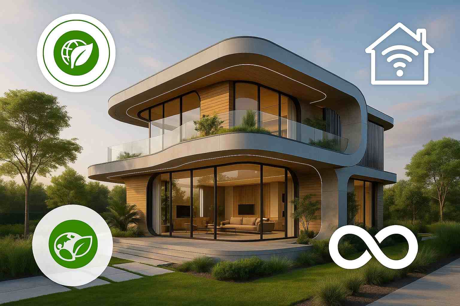 Xu Hướng Thiết Kế Biệt Thự Và Phong Cách Kiến Trúc Tương Lai 1 Biệt thự hiện đại xu hướng thiết kế biệt thự xanh bền vững