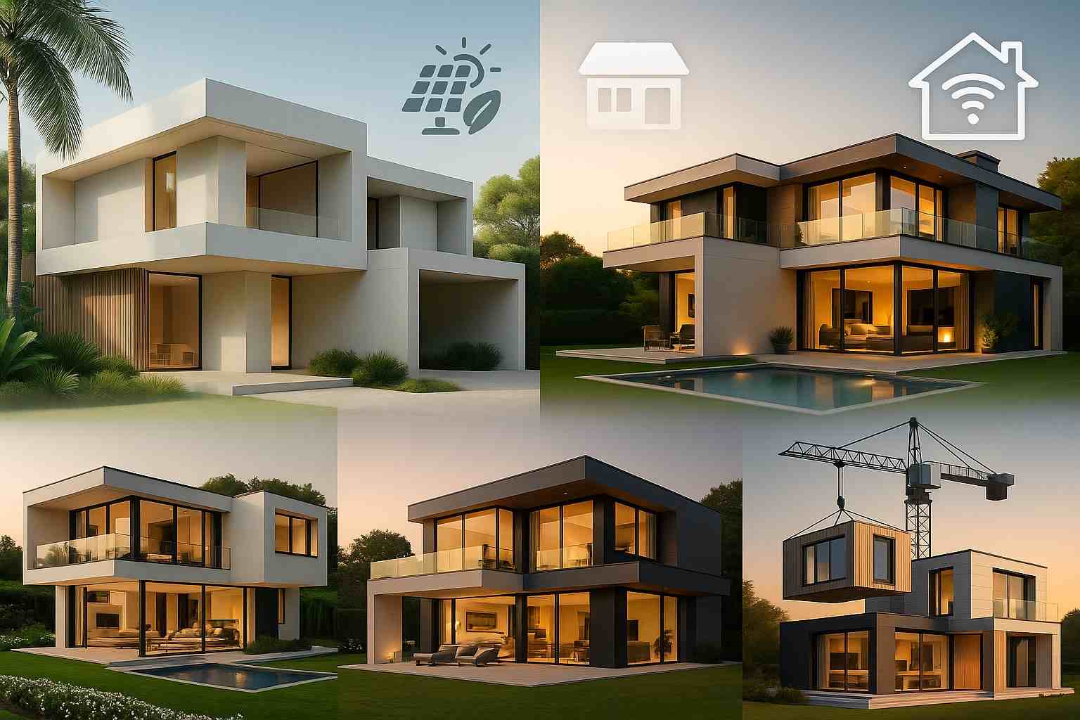 Xu Hướng Thiết Kế Biệt Thự Và Phong Cách Kiến Trúc Tương Lai 2 Các mẫu xu hướng thiết kế biệt thự tương lai đa dạng